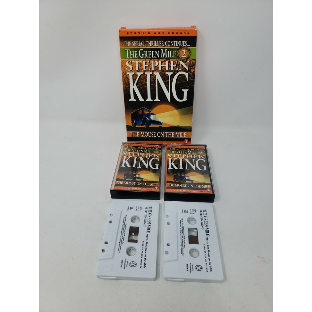 NEW Green Mile The Mouse on the Mile Bk 2 Stephen King (1996 Cassette Abridged)